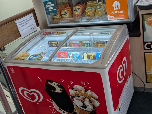 Walls ice cream display - ice,