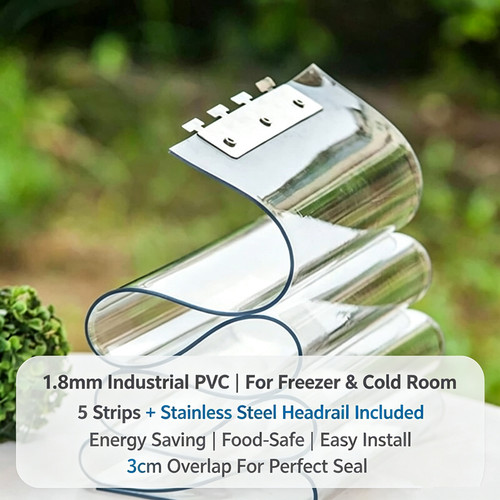 5pcs pvc strip - pvc, curtain